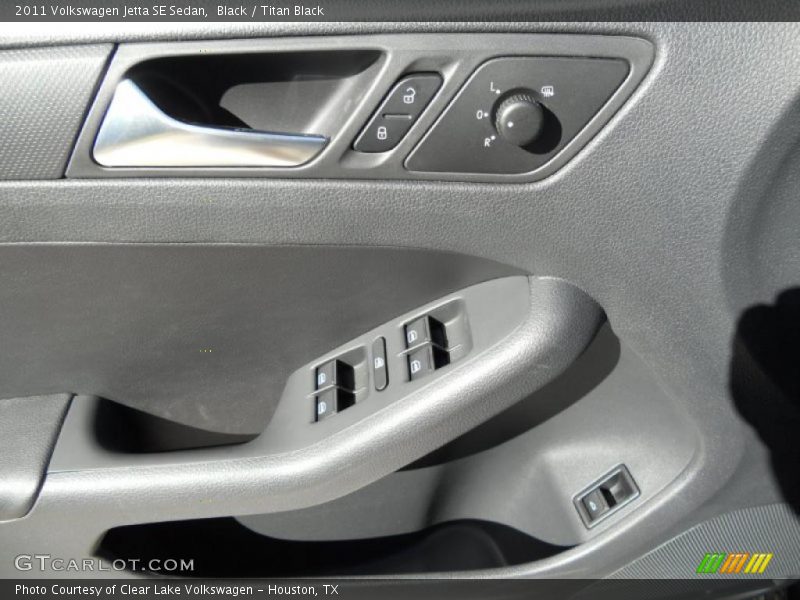 Black / Titan Black 2011 Volkswagen Jetta SE Sedan