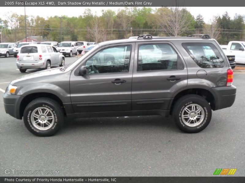 Dark Shadow Grey Metallic / Medium/Dark Flint Grey 2005 Ford Escape XLS 4WD