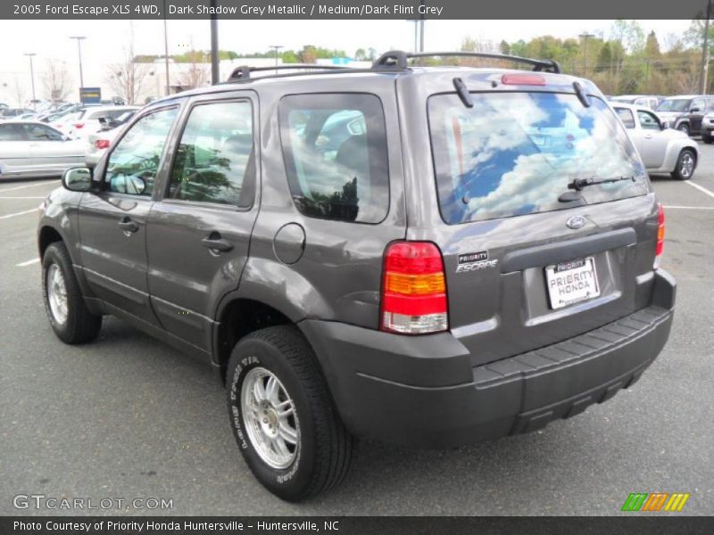 Dark Shadow Grey Metallic / Medium/Dark Flint Grey 2005 Ford Escape XLS 4WD