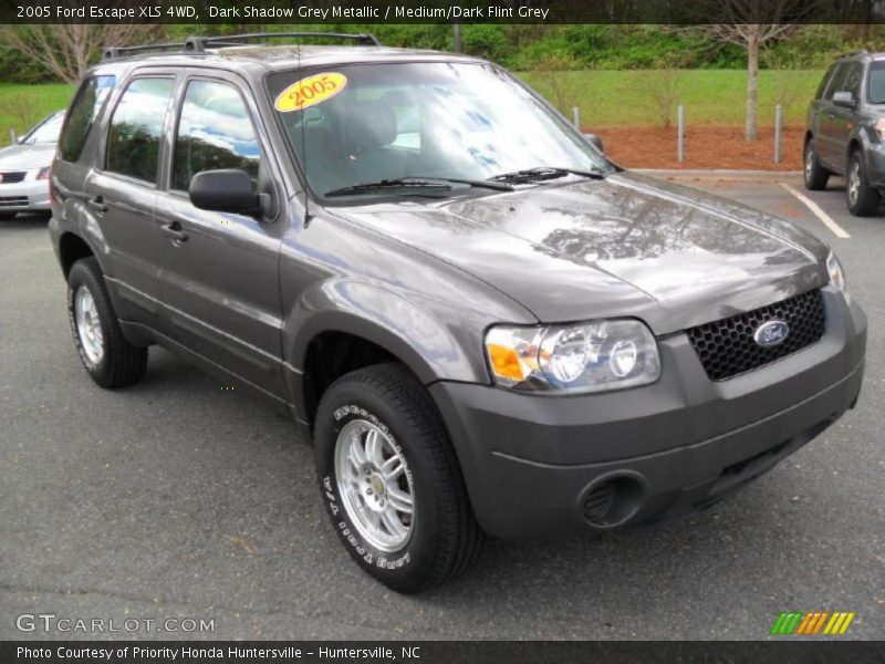 Dark Shadow Grey Metallic / Medium/Dark Flint Grey 2005 Ford Escape XLS 4WD