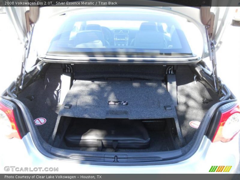 Silver Essence Metallic / Titan Black 2008 Volkswagen Eos 2.0T