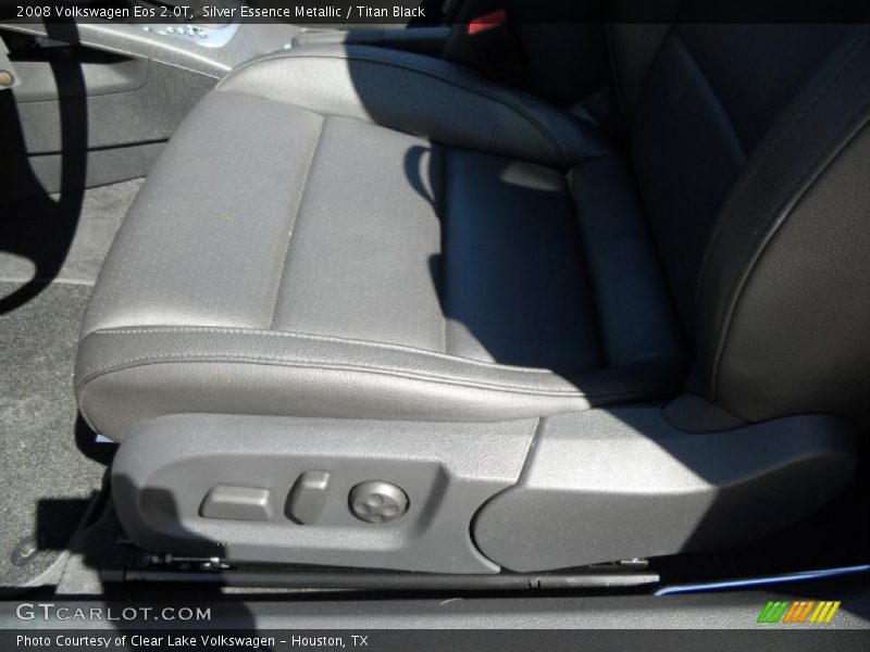 Silver Essence Metallic / Titan Black 2008 Volkswagen Eos 2.0T