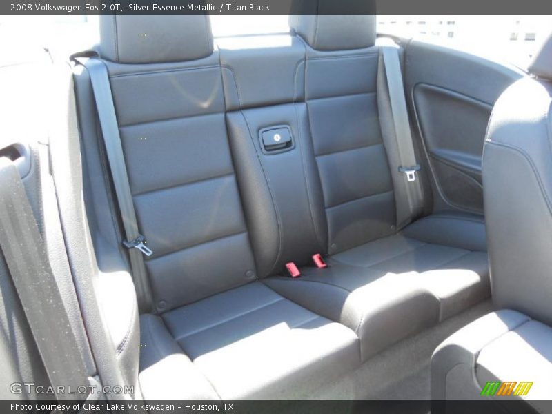 Silver Essence Metallic / Titan Black 2008 Volkswagen Eos 2.0T