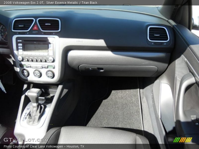 Silver Essence Metallic / Titan Black 2008 Volkswagen Eos 2.0T