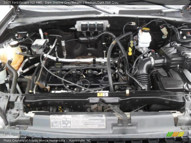 Dark Shadow Grey Metallic / Medium/Dark Flint Grey 2005 Ford Escape XLS 4WD