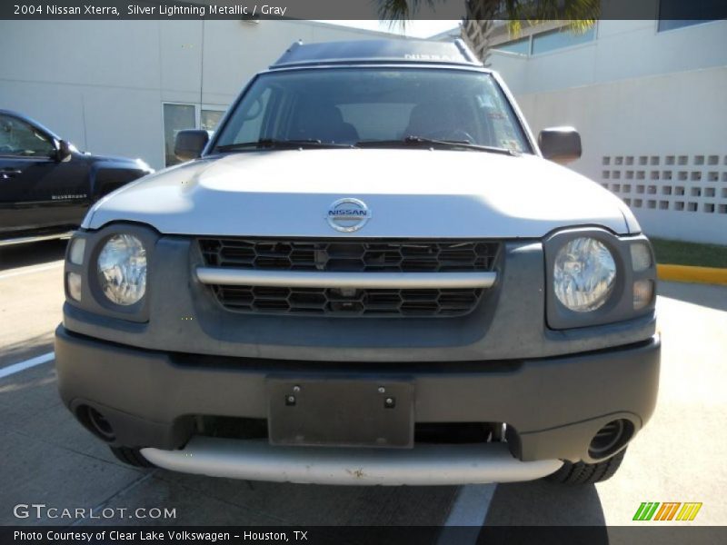 Silver Lightning Metallic / Gray 2004 Nissan Xterra