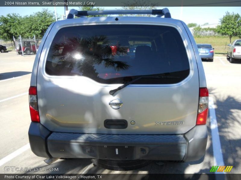 Silver Lightning Metallic / Gray 2004 Nissan Xterra