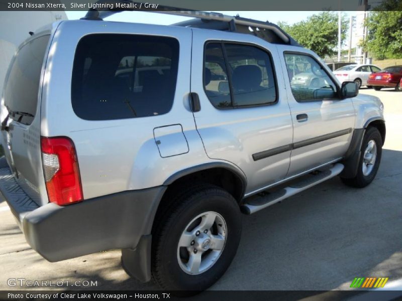 Silver Lightning Metallic / Gray 2004 Nissan Xterra