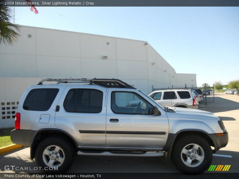 Silver Lightning Metallic / Gray 2004 Nissan Xterra