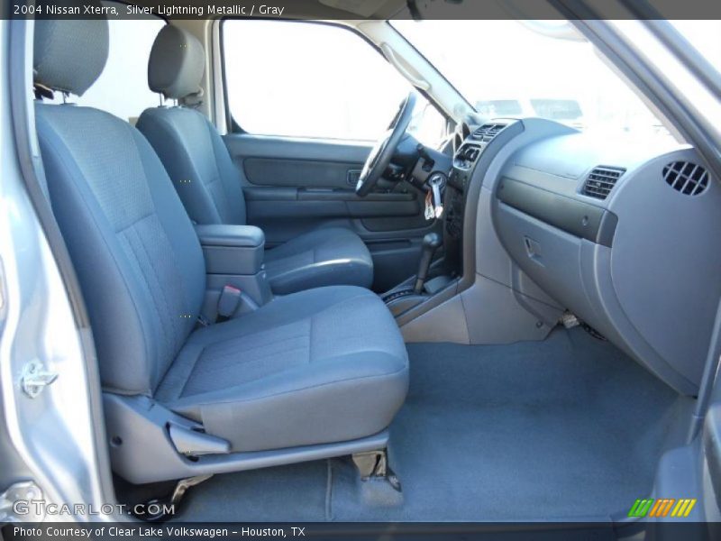 Silver Lightning Metallic / Gray 2004 Nissan Xterra