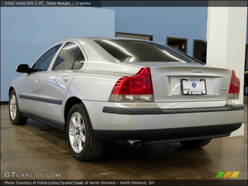 Silver Metallic / Graphite 2002 Volvo S60 2.4T