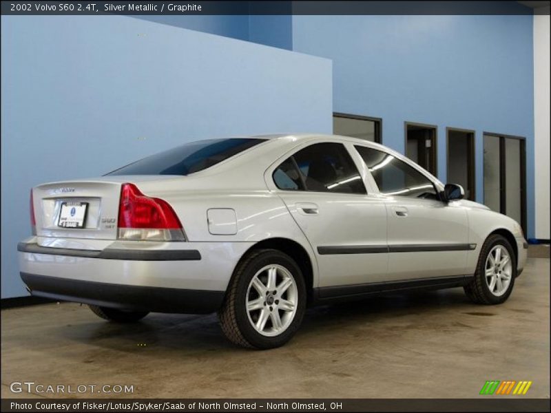 Silver Metallic / Graphite 2002 Volvo S60 2.4T