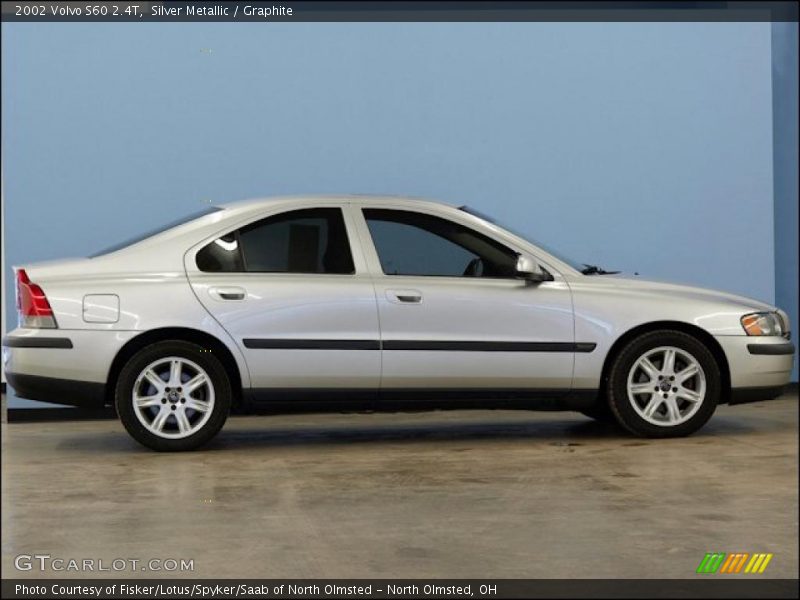 Silver Metallic / Graphite 2002 Volvo S60 2.4T