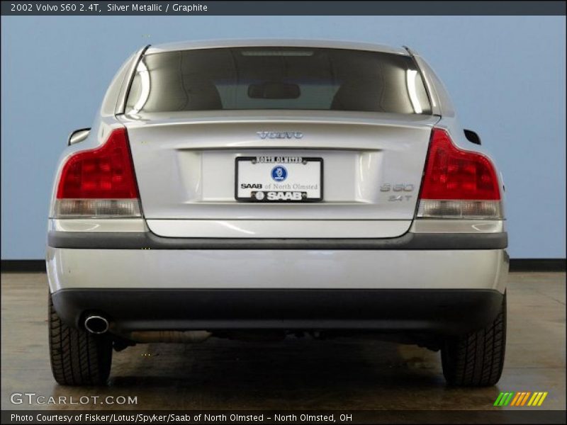 Silver Metallic / Graphite 2002 Volvo S60 2.4T