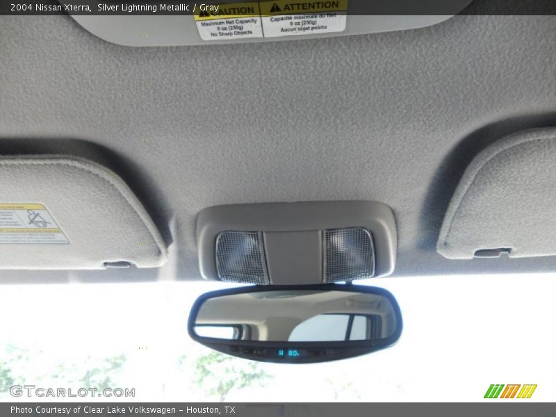 Silver Lightning Metallic / Gray 2004 Nissan Xterra