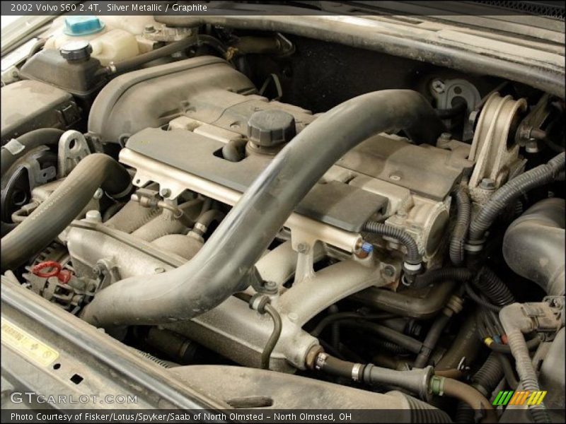  2002 S60 2.4T Engine - 2.4 Liter Turbocharged DOHC 20-Valve Inline 5 Cylinder