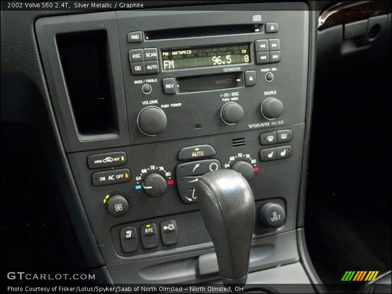Controls of 2002 S60 2.4T