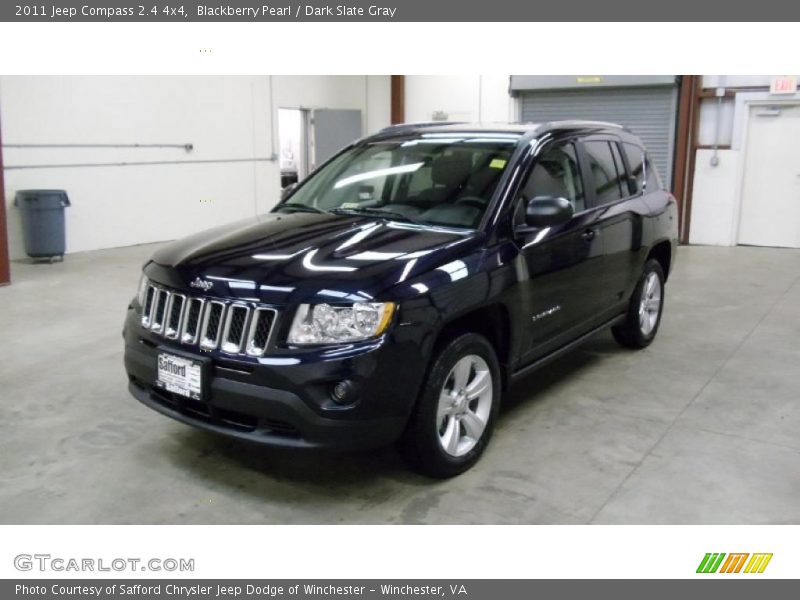 Blackberry Pearl / Dark Slate Gray 2011 Jeep Compass 2.4 4x4