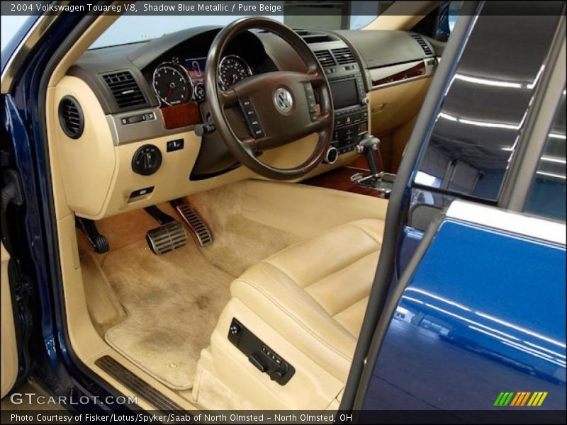  2004 Touareg V8 Pure Beige Interior