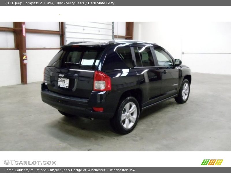 Blackberry Pearl / Dark Slate Gray 2011 Jeep Compass 2.4 4x4