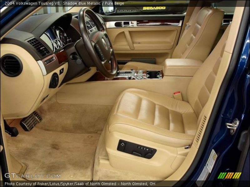  2004 Touareg V8 Pure Beige Interior