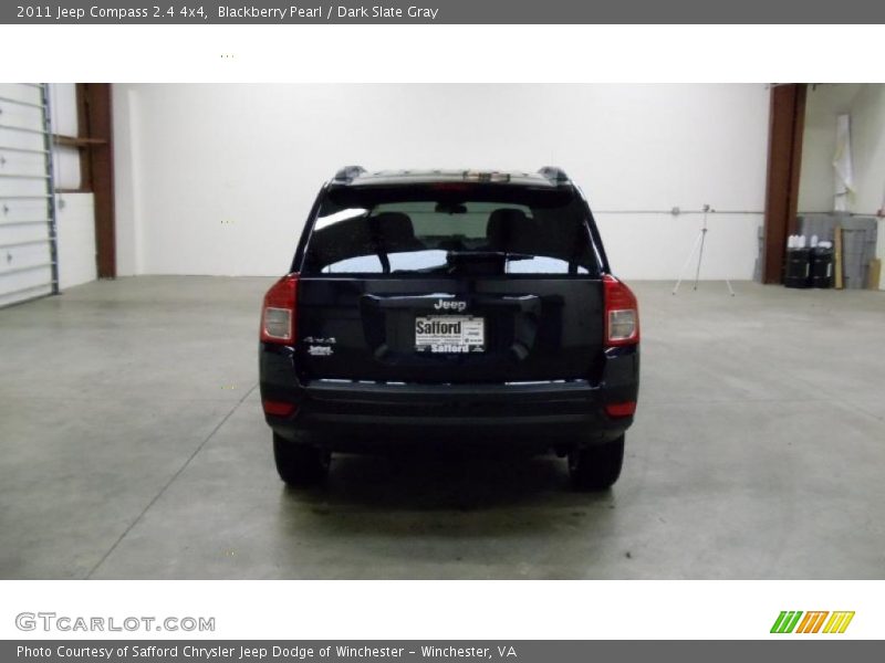 Blackberry Pearl / Dark Slate Gray 2011 Jeep Compass 2.4 4x4