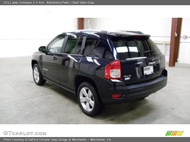 Blackberry Pearl / Dark Slate Gray 2011 Jeep Compass 2.4 4x4