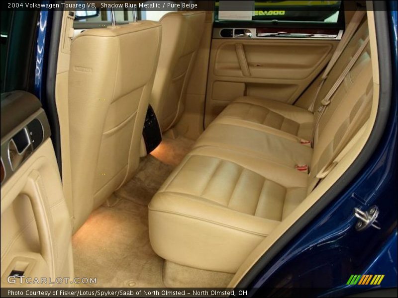  2004 Touareg V8 Pure Beige Interior