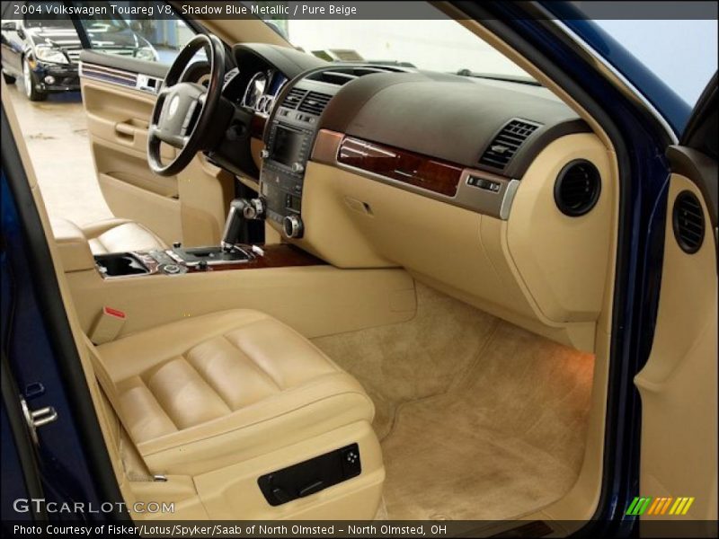  2004 Touareg V8 Pure Beige Interior