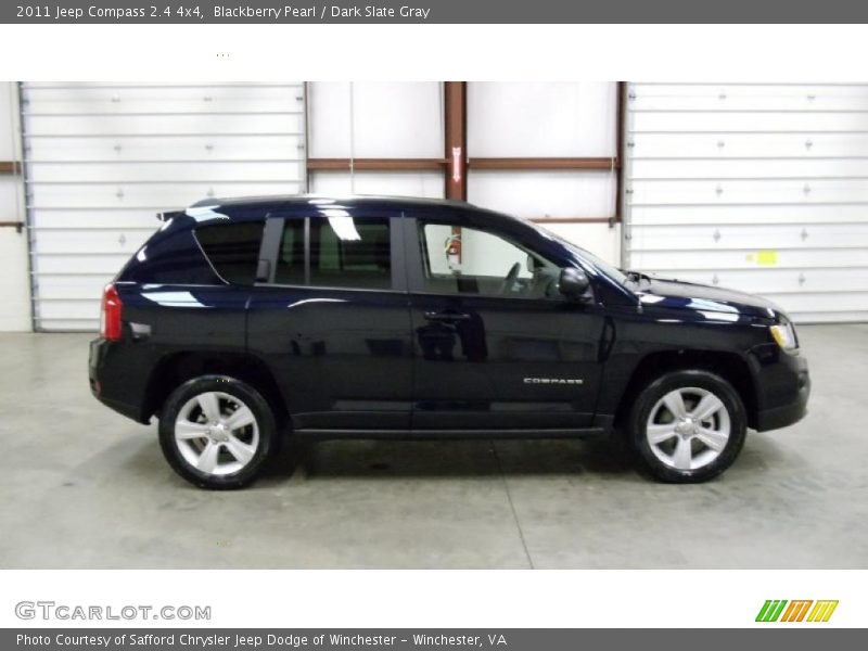 Blackberry Pearl / Dark Slate Gray 2011 Jeep Compass 2.4 4x4