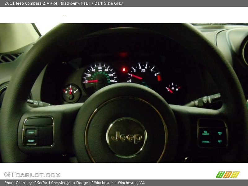 Blackberry Pearl / Dark Slate Gray 2011 Jeep Compass 2.4 4x4