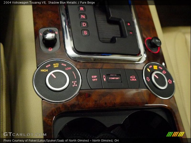 Controls of 2004 Touareg V8