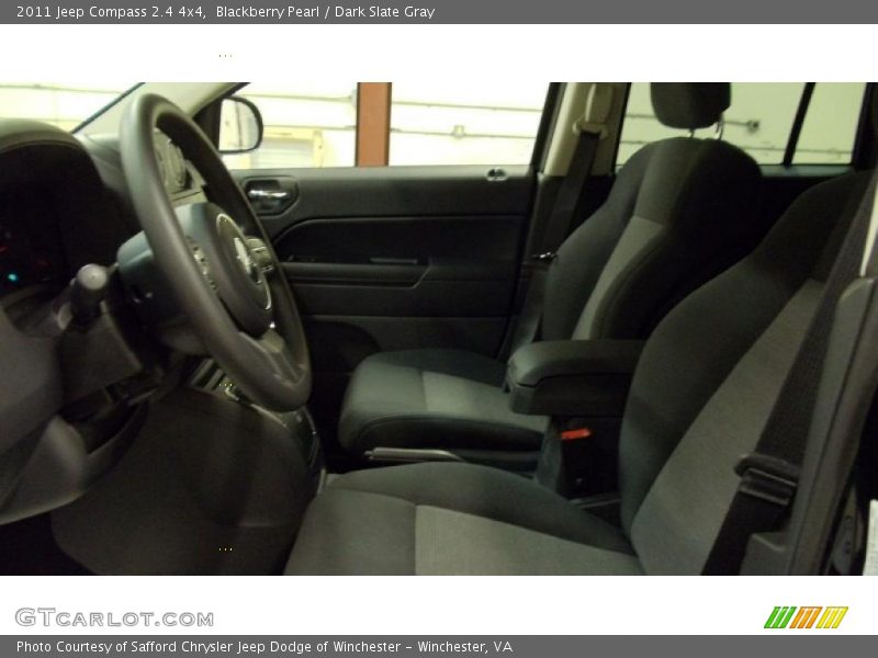 Blackberry Pearl / Dark Slate Gray 2011 Jeep Compass 2.4 4x4