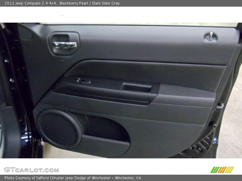 Blackberry Pearl / Dark Slate Gray 2011 Jeep Compass 2.4 4x4