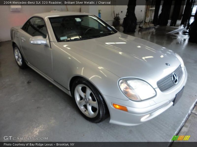 Front 3/4 View of 2004 SLK 320 Roadster