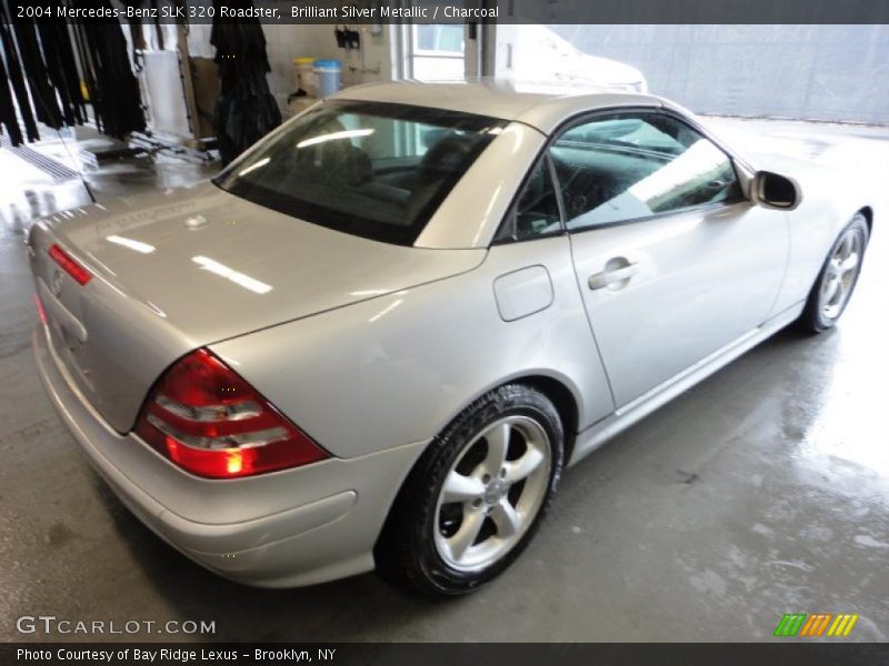 Brilliant Silver Metallic / Charcoal 2004 Mercedes-Benz SLK 320 Roadster