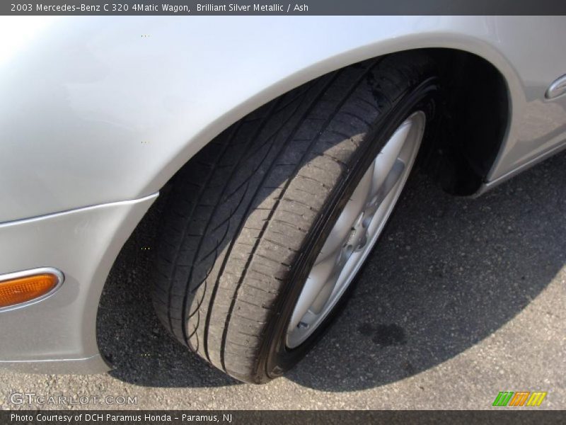 Brilliant Silver Metallic / Ash 2003 Mercedes-Benz C 320 4Matic Wagon