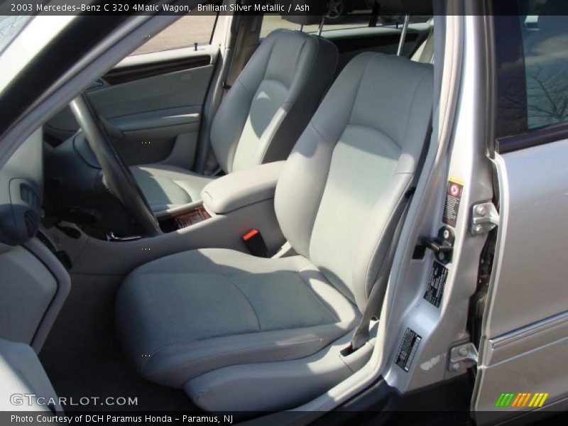 Brilliant Silver Metallic / Ash 2003 Mercedes-Benz C 320 4Matic Wagon