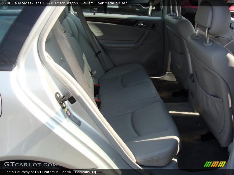 Brilliant Silver Metallic / Ash 2003 Mercedes-Benz C 320 4Matic Wagon