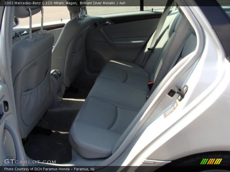 Brilliant Silver Metallic / Ash 2003 Mercedes-Benz C 320 4Matic Wagon