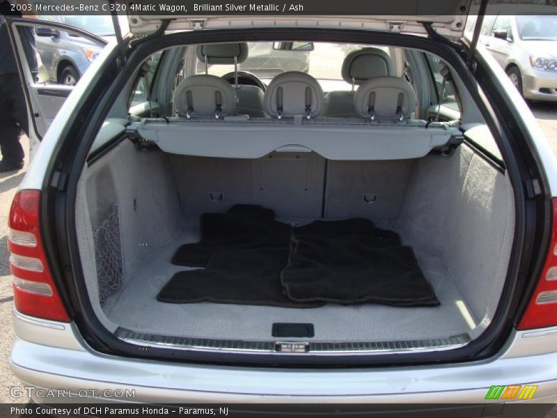 Brilliant Silver Metallic / Ash 2003 Mercedes-Benz C 320 4Matic Wagon