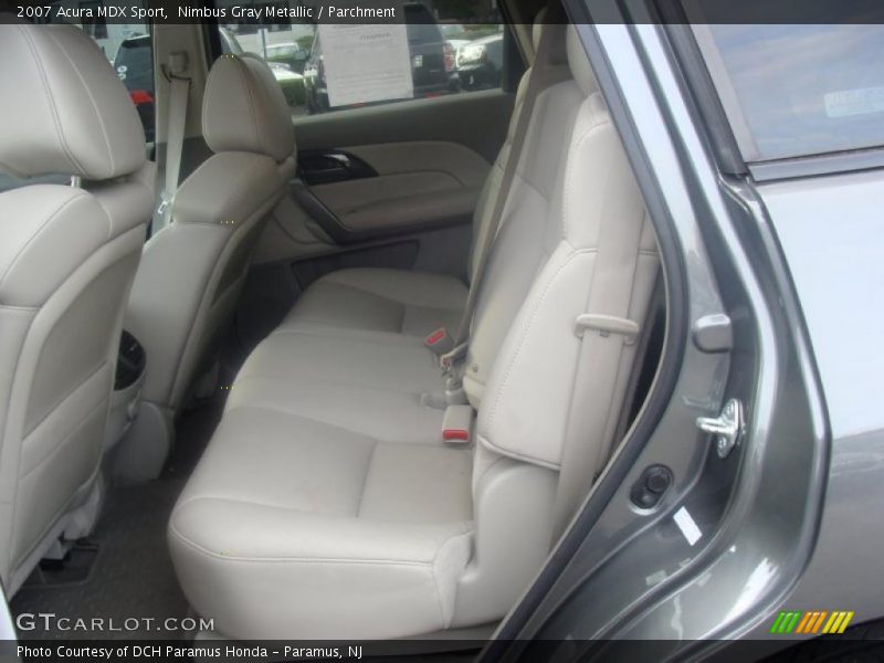 Nimbus Gray Metallic / Parchment 2007 Acura MDX Sport