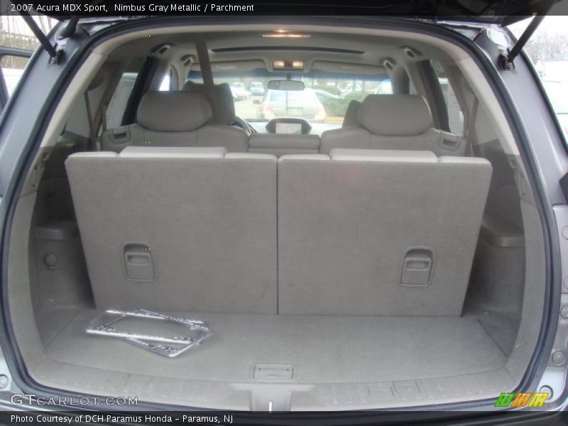 Nimbus Gray Metallic / Parchment 2007 Acura MDX Sport