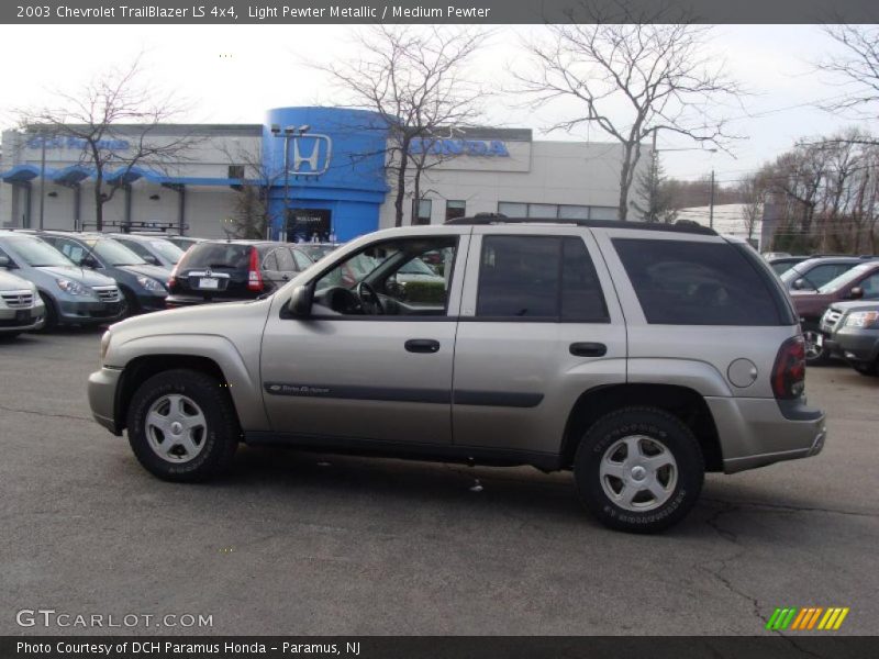 Light Pewter Metallic / Medium Pewter 2003 Chevrolet TrailBlazer LS 4x4