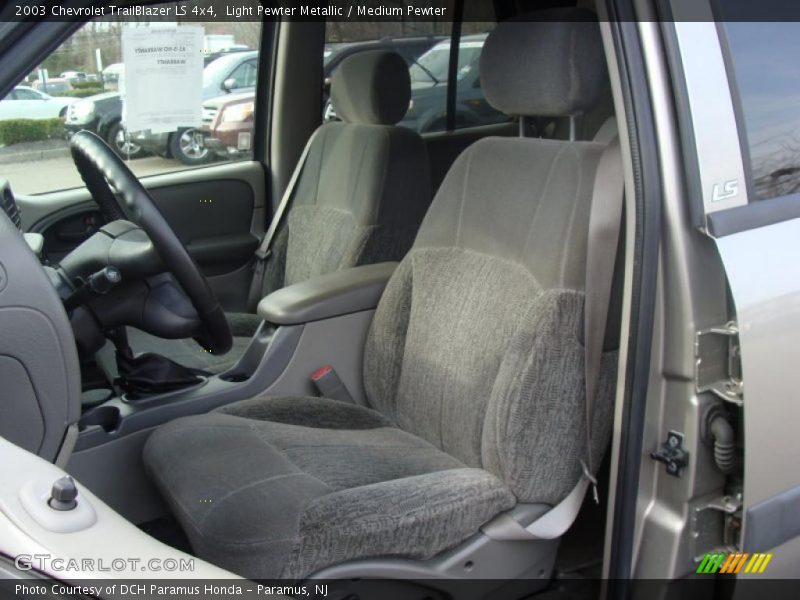 Light Pewter Metallic / Medium Pewter 2003 Chevrolet TrailBlazer LS 4x4