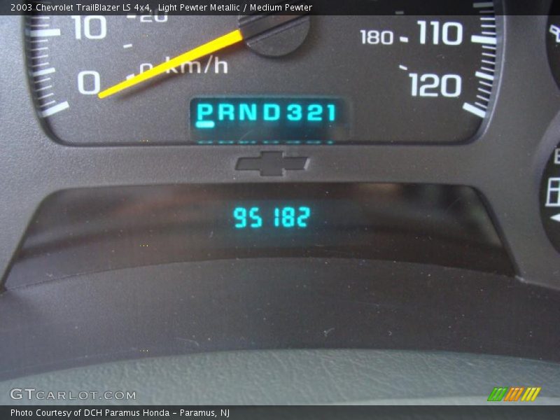 Light Pewter Metallic / Medium Pewter 2003 Chevrolet TrailBlazer LS 4x4
