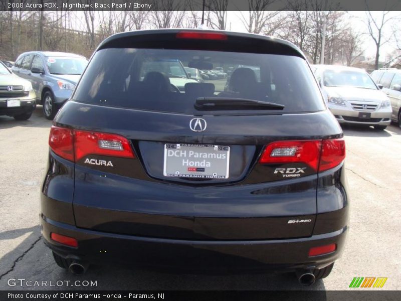 Nighthawk Black Pearl / Ebony 2008 Acura RDX