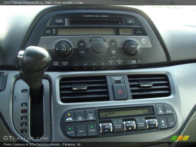 Slate Green Metallic / Gray 2007 Honda Odyssey EX-L