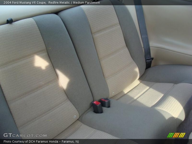 Redfire Metallic / Medium Parchment 2004 Ford Mustang V6 Coupe