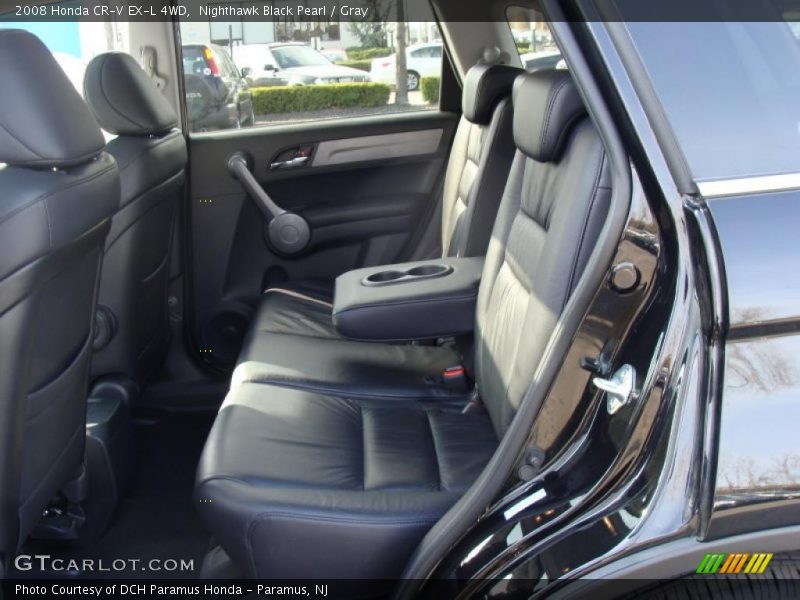 Nighthawk Black Pearl / Gray 2008 Honda CR-V EX-L 4WD